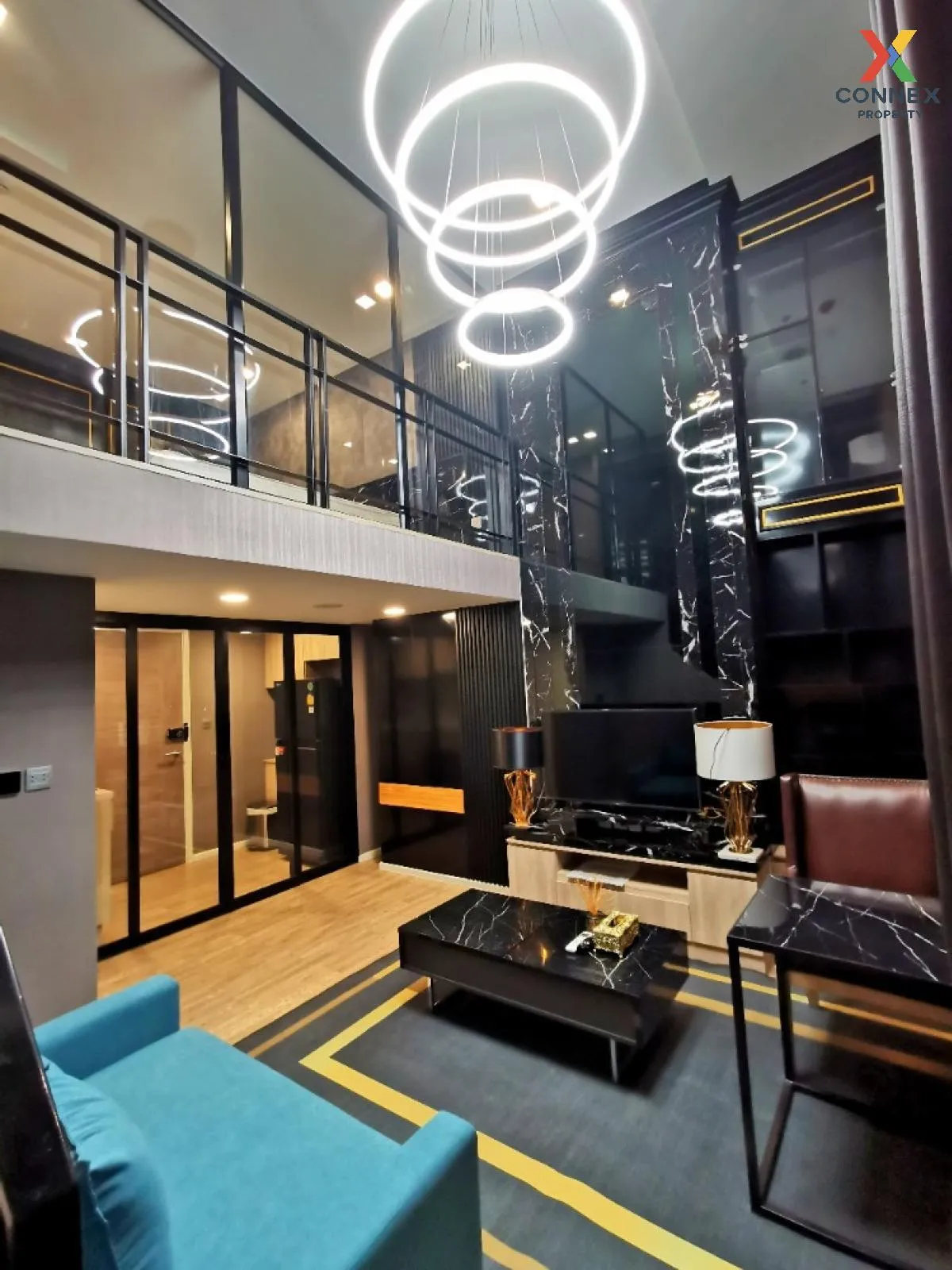 FOR RENT condo , Modiz Sukhumvit 50 , Duplex , high floor , BTS-O 4