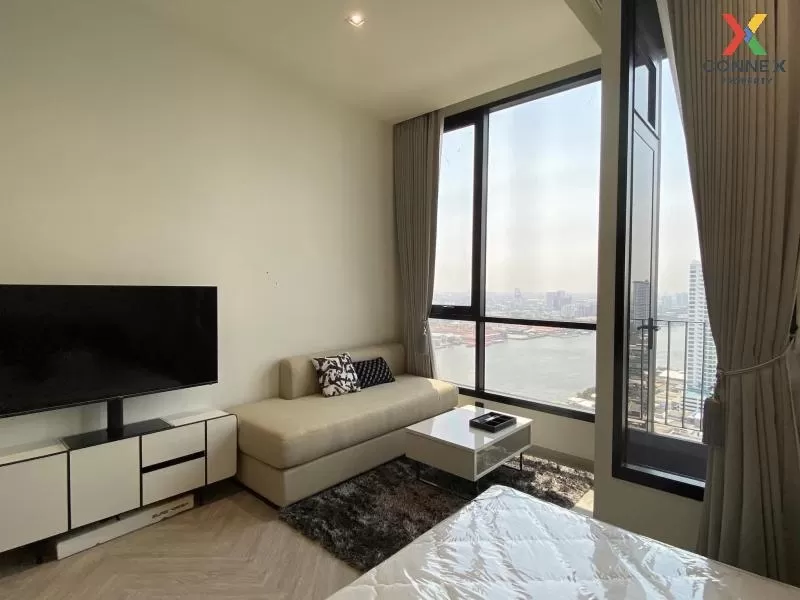 FOR RENT condo , Chapter Charoennakhorn-Riverside , BTS-Krung Tho 1