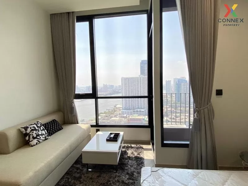 FOR RENT condo , Chapter Charoennakhorn-Riverside , BTS-Krung Tho 2