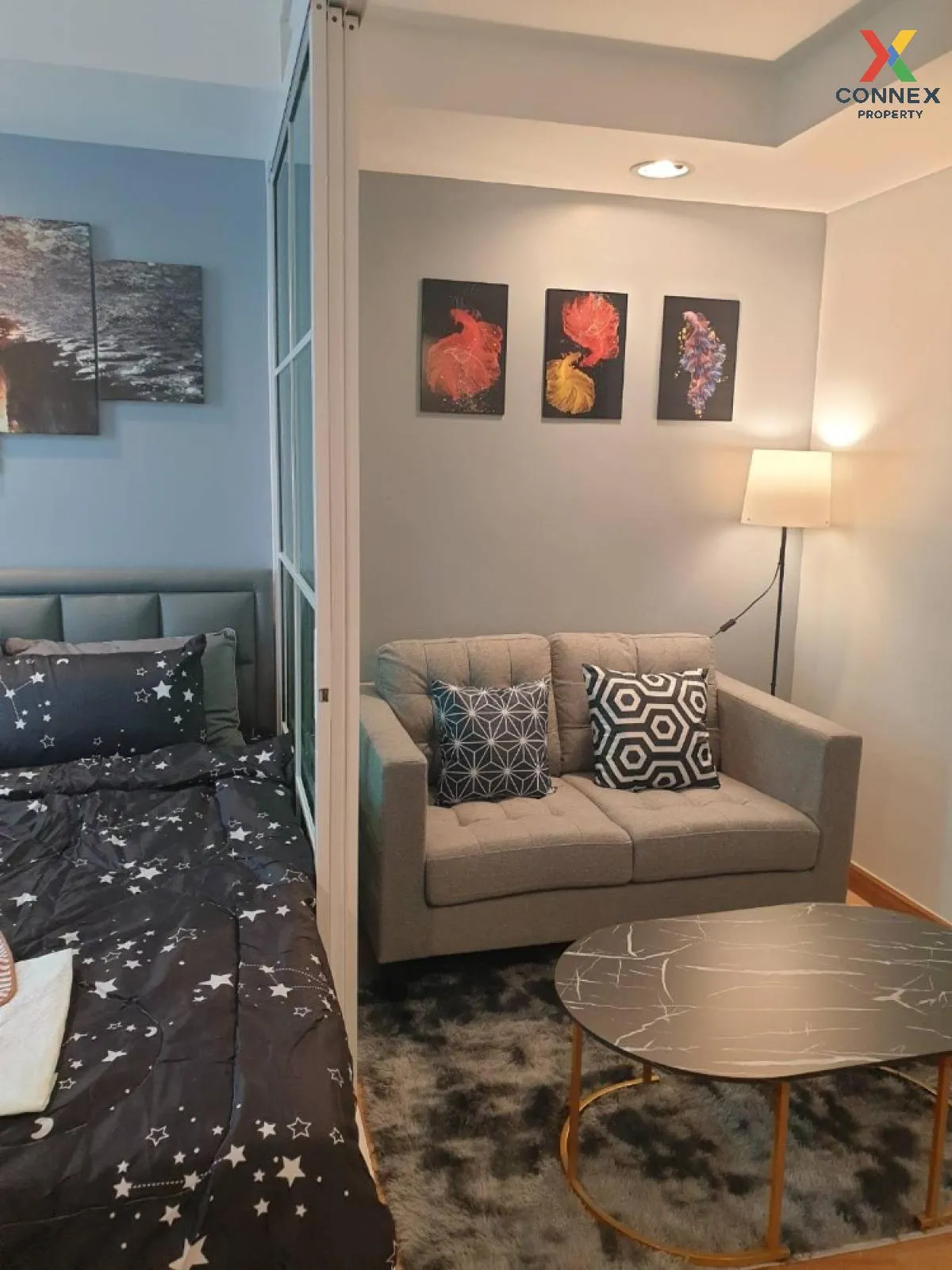 FOR RENT condo , The Kris Ratchada 17 , MRT-Sutthisan , Din Daeng