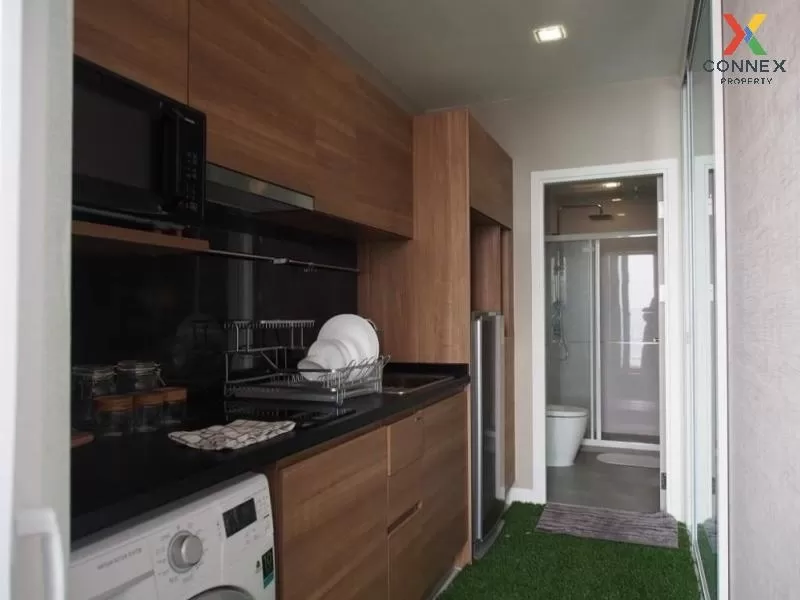 FOR RENT condo , The Metropolis Samrong Interchange , high floor 