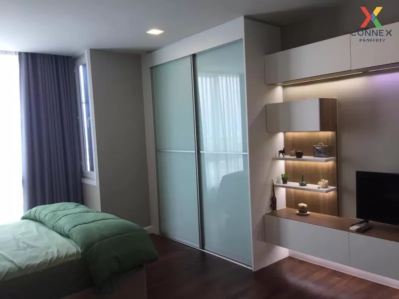 FOR RENT condo , The Metropolis Samrong Interchange , high floor 