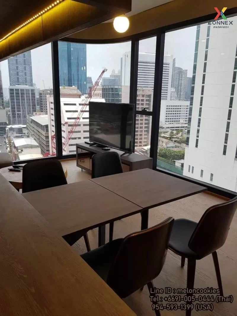 FOR RENT condo , Ashton Chula-Silom , MRT-Sam Yan , Si Phraya , B