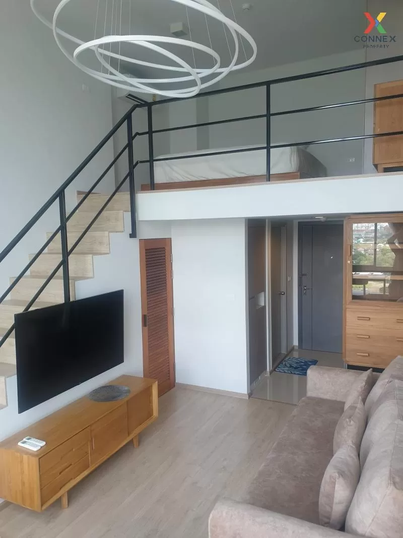 FOR RENT condo , Ideo New Rama 9 , Duplex , high floor , ARL-Ramk 2