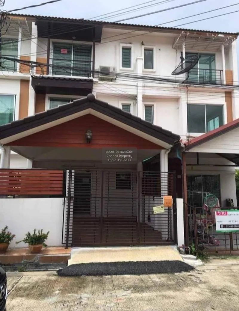 ขายทาวน์โฮม  ประชาสุขเลคแอนด์มอลล์ แสมดำ เขต บางขุนเทียน กรุงเทพ  1