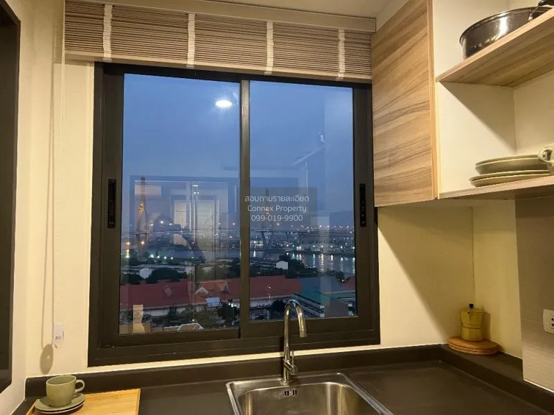 เช่าคอนโด  ยู ดีไลท์ เรสซิเดนซ์ ริเวอร์ฟร้อนท์ วิวแม่น้ำ บางโพงพา
