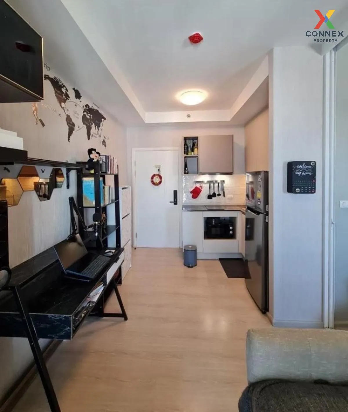 FOR RENT condo , Chapter One Eco Ratchada Huaikhwang , MRT-Huai K 3