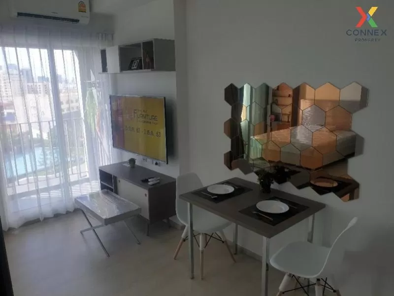 FOR RENT condo , Chapter One Eco Ratchada Huaikhwang , MRT-Huai K 3
