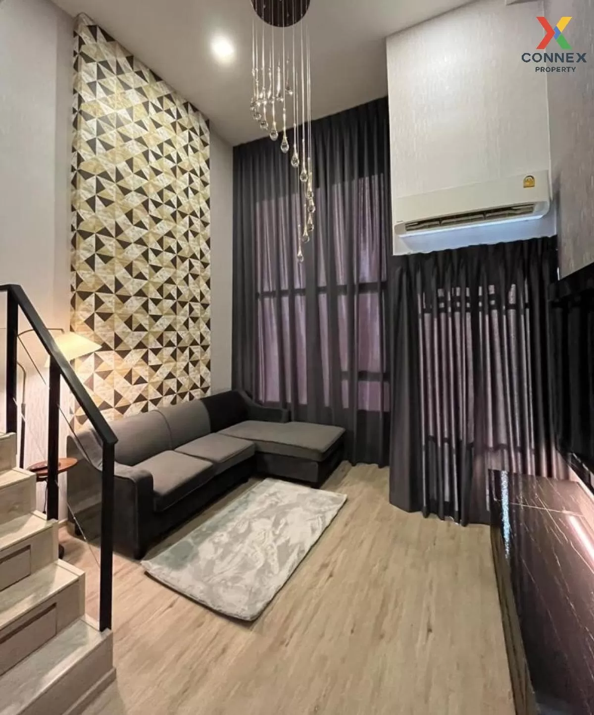 FOR RENT condo , The Rich Rama 9 - Srinakarin , Duplex , high flo 2