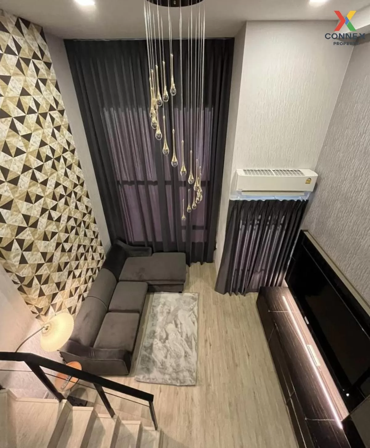 FOR RENT condo , The Rich Rama 9 - Srinakarin , Duplex , high flo 3