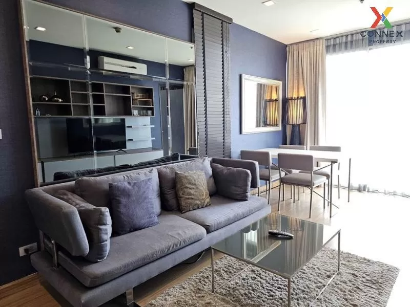 FOR RENT condo , Sky Walk Residences , high floor , BTS-Phra Khan 3