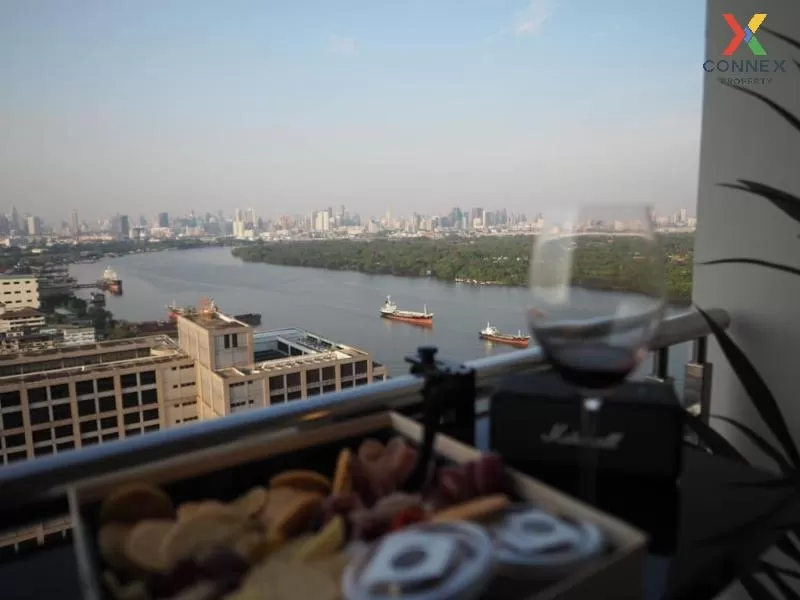 FOR RENT condo , Supalai Prima Riva , high floor , river view , C