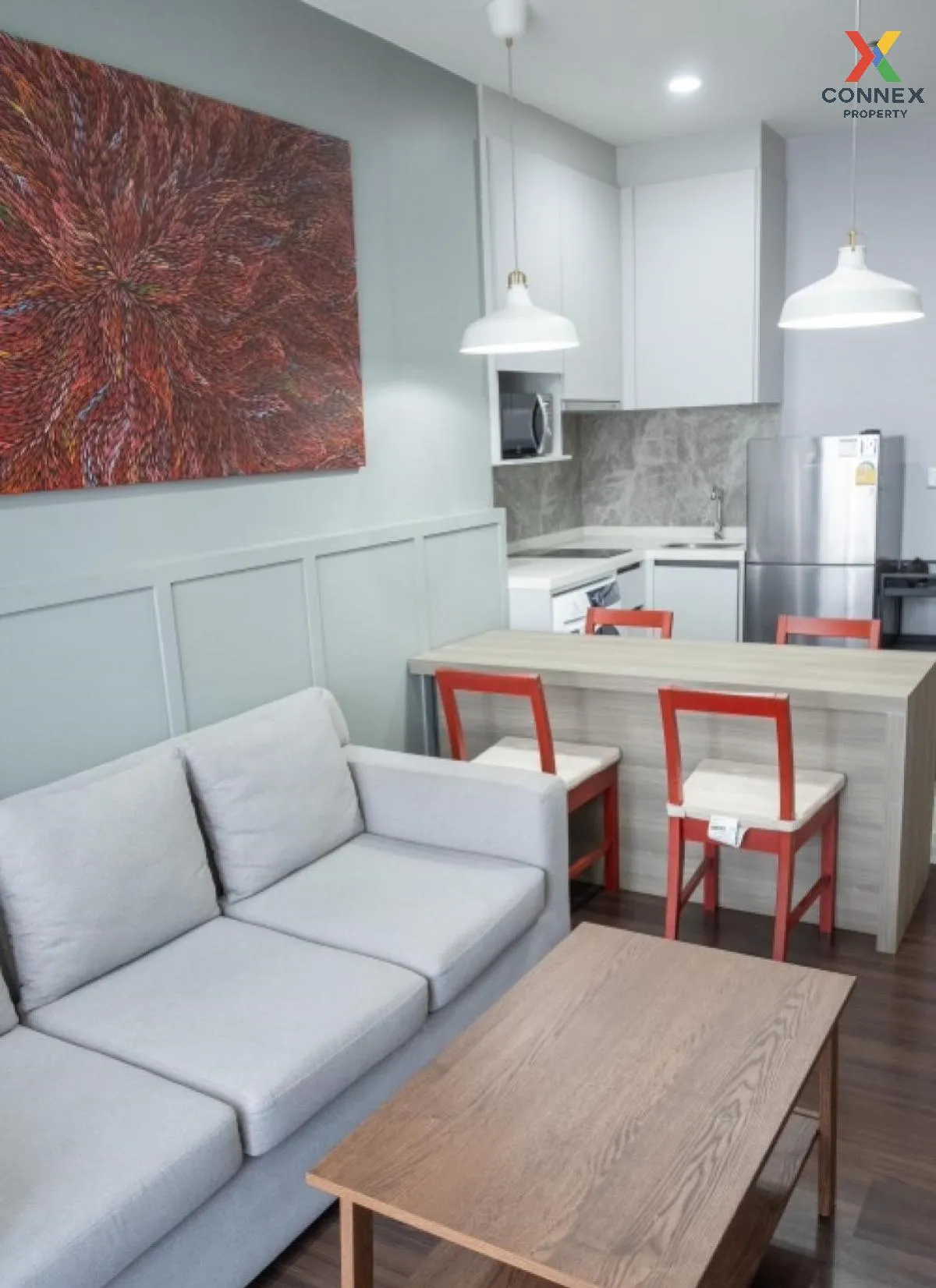 FOR RENT condo , Whizdom Inspire Sukhumvit , high floor , BTS-Pun