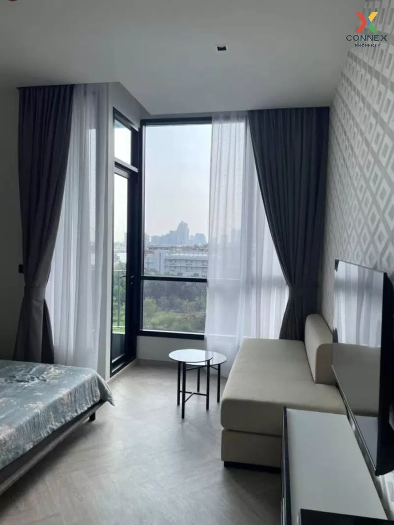 FOR RENT condo , Chapter Charoennakhorn-Riverside , BTS-Krung Tho 2