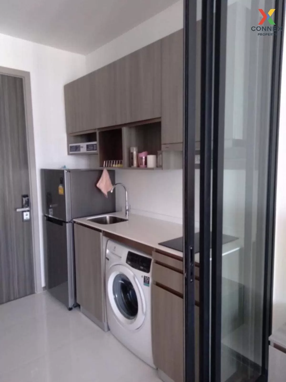 FOR RENT condo , Knightsbridge Prime Onnut , high floor , BTS-On  4