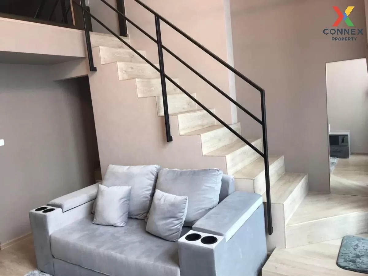 FOR RENT condo , Ideo New Rama 9 , Duplex , high floor , ARL-Ramk 1