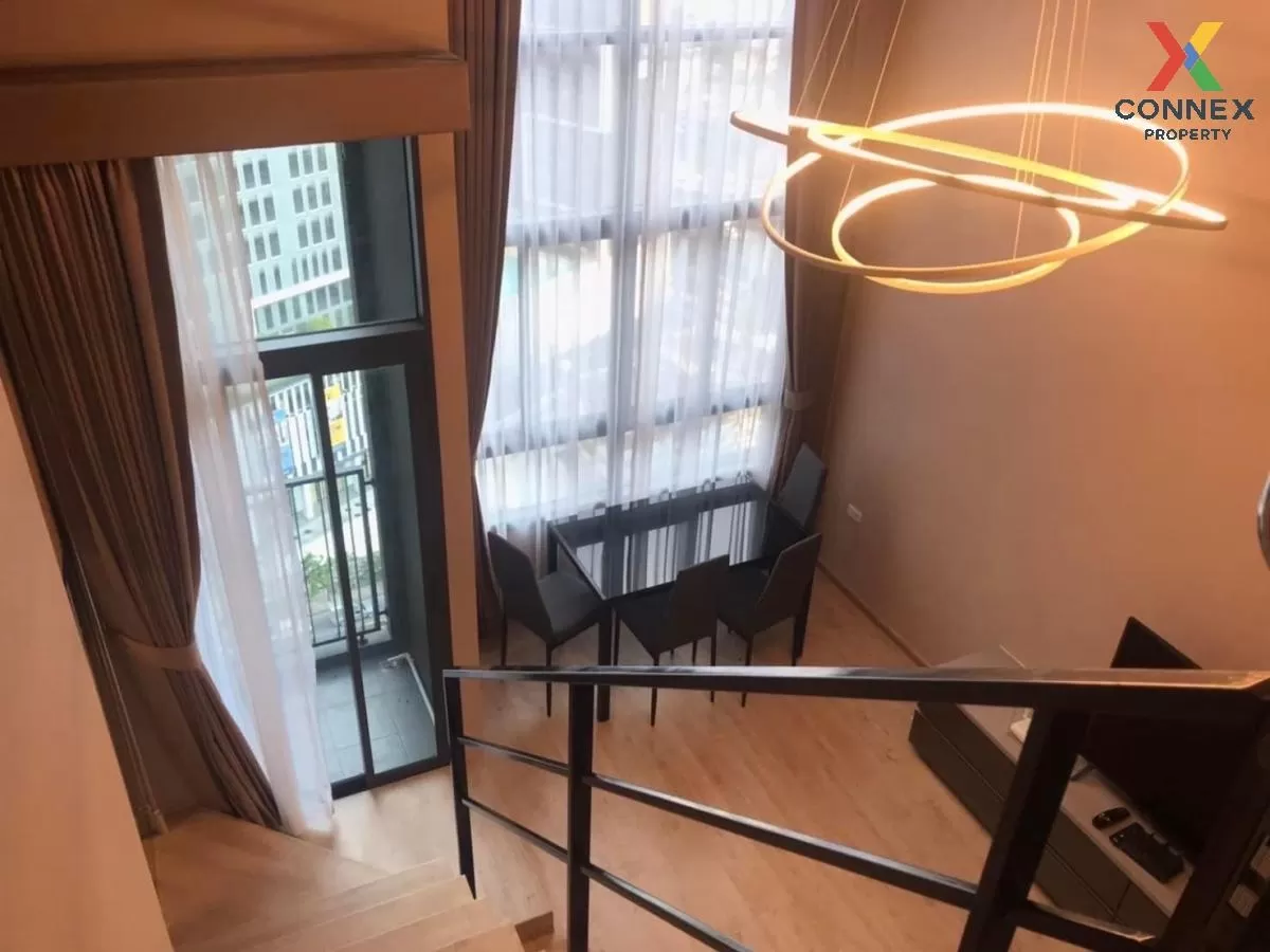 FOR RENT condo , Ideo New Rama 9 , Duplex , high floor , ARL-Ramk 4