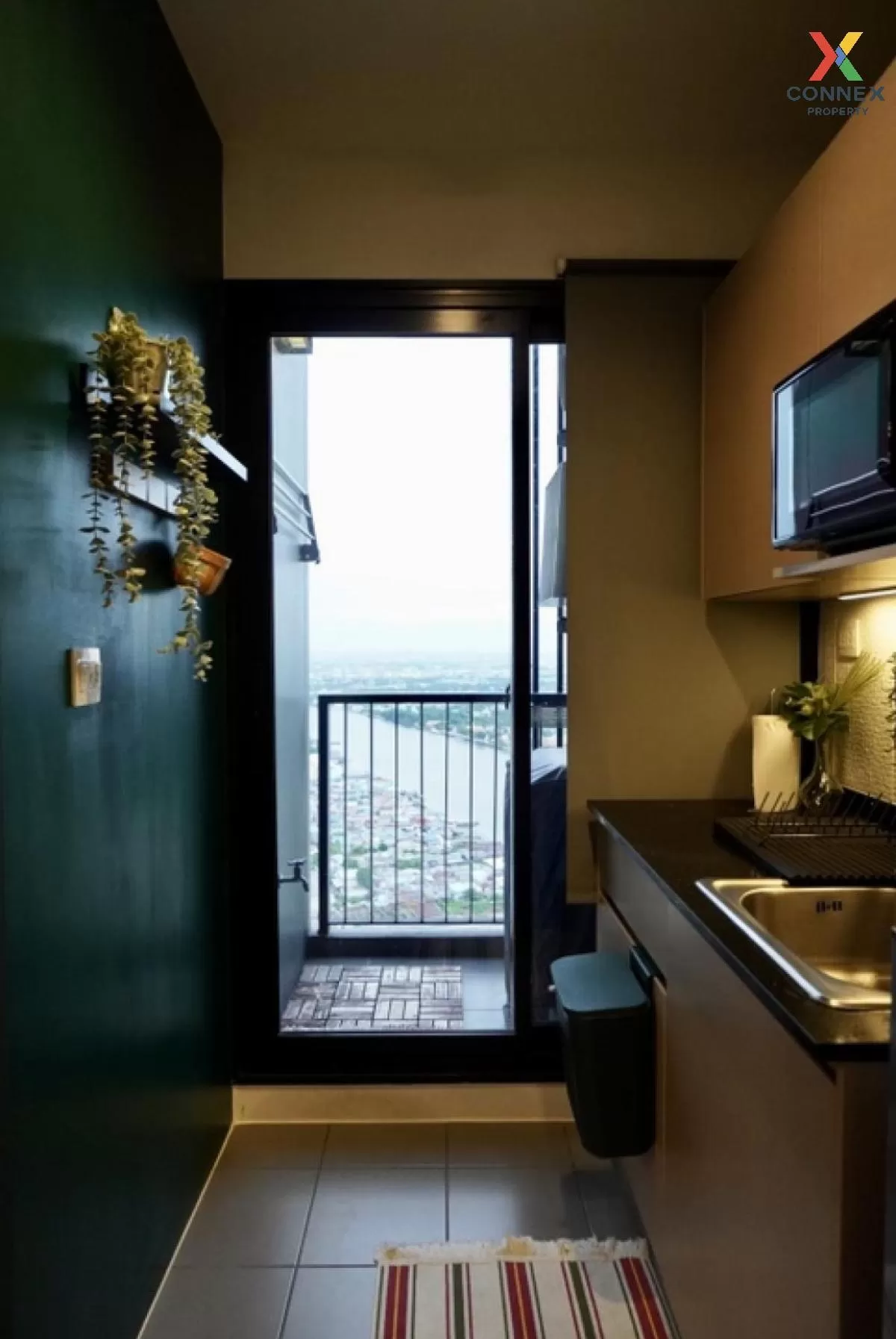 FOR RENT condo , The Politan Rive , MRT-Phra Nang Klao Bridge , B