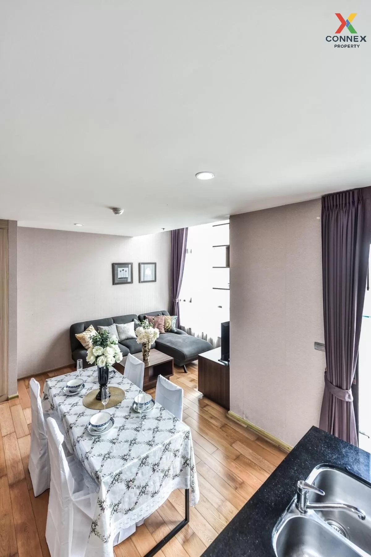 ขายคอนโด  ฟิวส์ สาทร - ตากสิน BTS-วงเวียนใหญ่ บางลำภูล่าง เขต คลอ 3