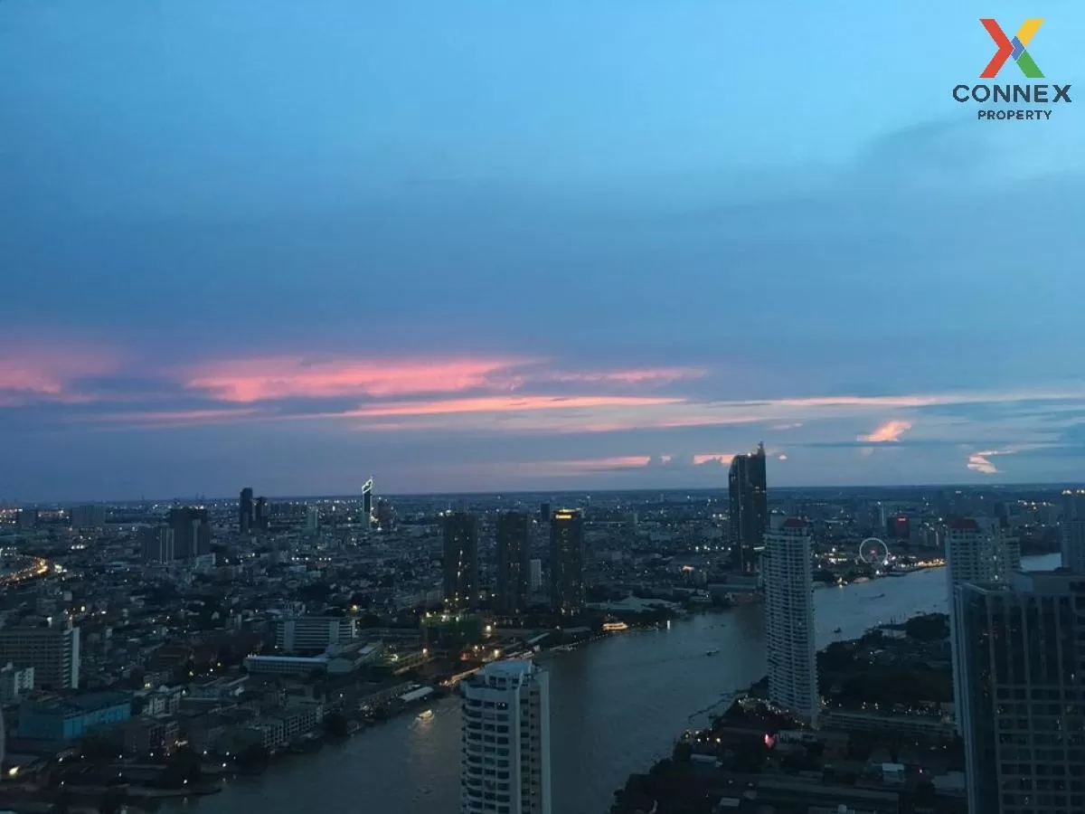 For Rent Condo , The River , high floor , river view , BTS-Saphan