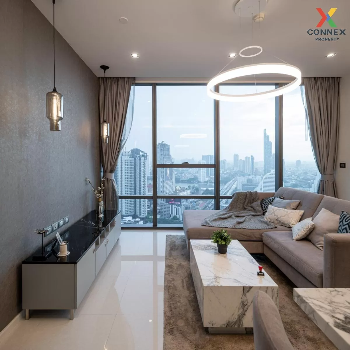 เช่าคอนโด  เดอะแบงค็อก สาทร ชั้นสูง BTS-สุรศักดิ์ ยานนาวา เขต สาท 2