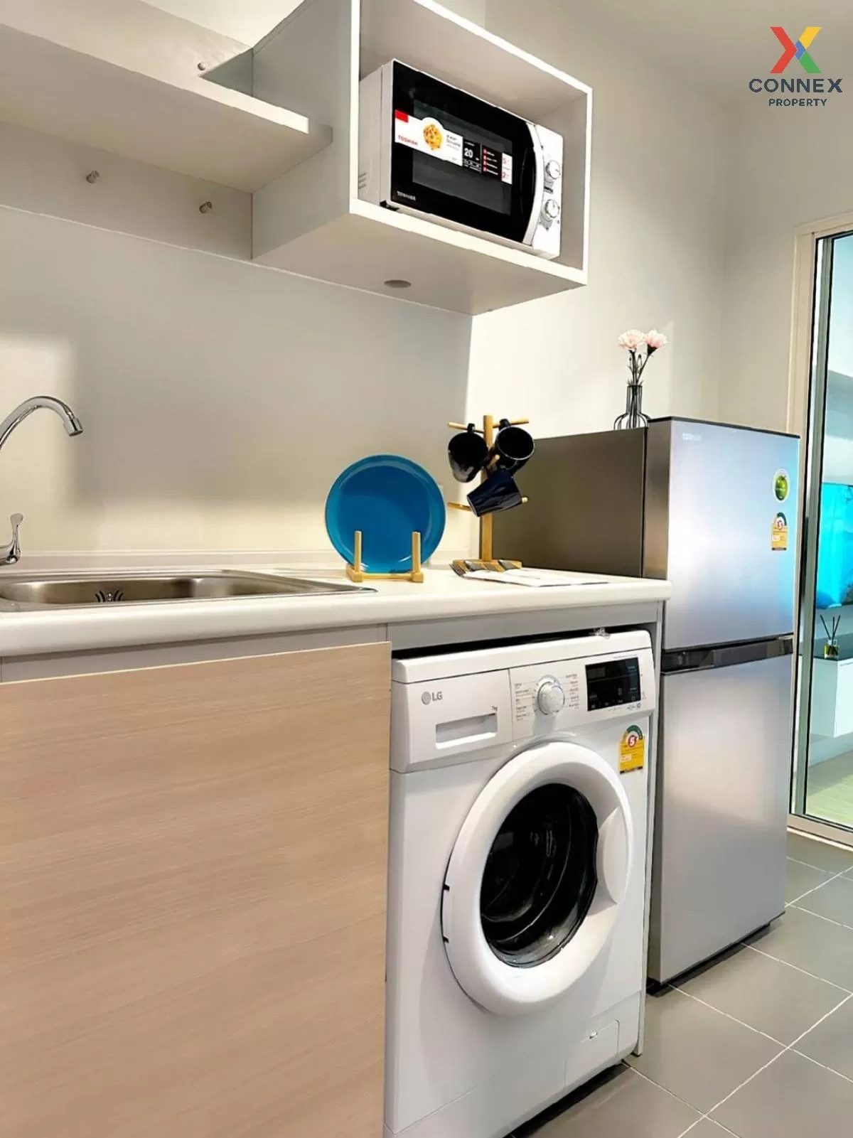 เช่าคอนโด  เมโทร สกาย วุฒากาศ BTS-วุฒากาศ ตลาดพลู เขต ธนบุรี กรุง 3