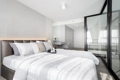 For Rent Condo , Ideo Charan 70 , Duplex , high floor , river view , MRT-Bang Phlat , Bang Phlat , Bang Phlat , Bangkok , CX-83891