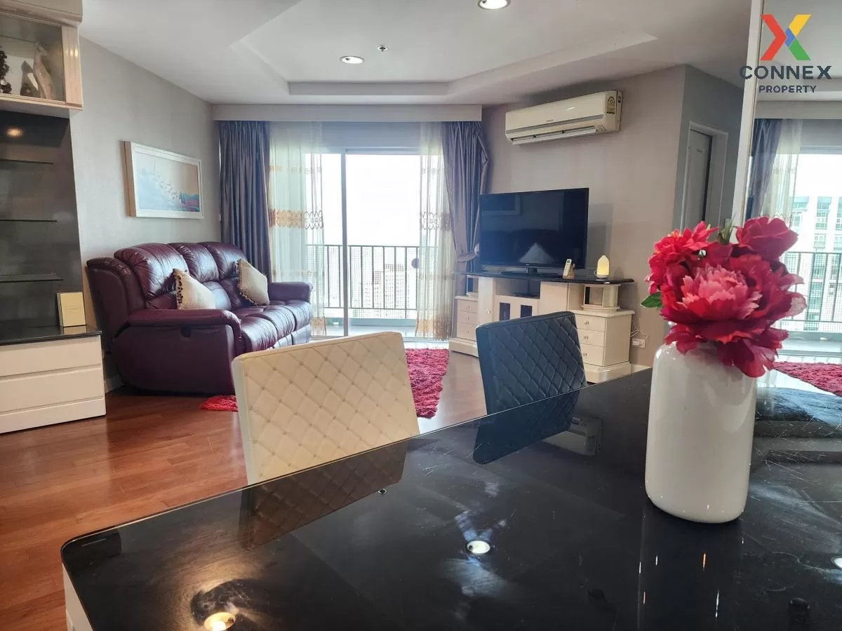 For Rent Condo , Belle Grand Rama 9 , high floor , MRT-Phra Ram 9