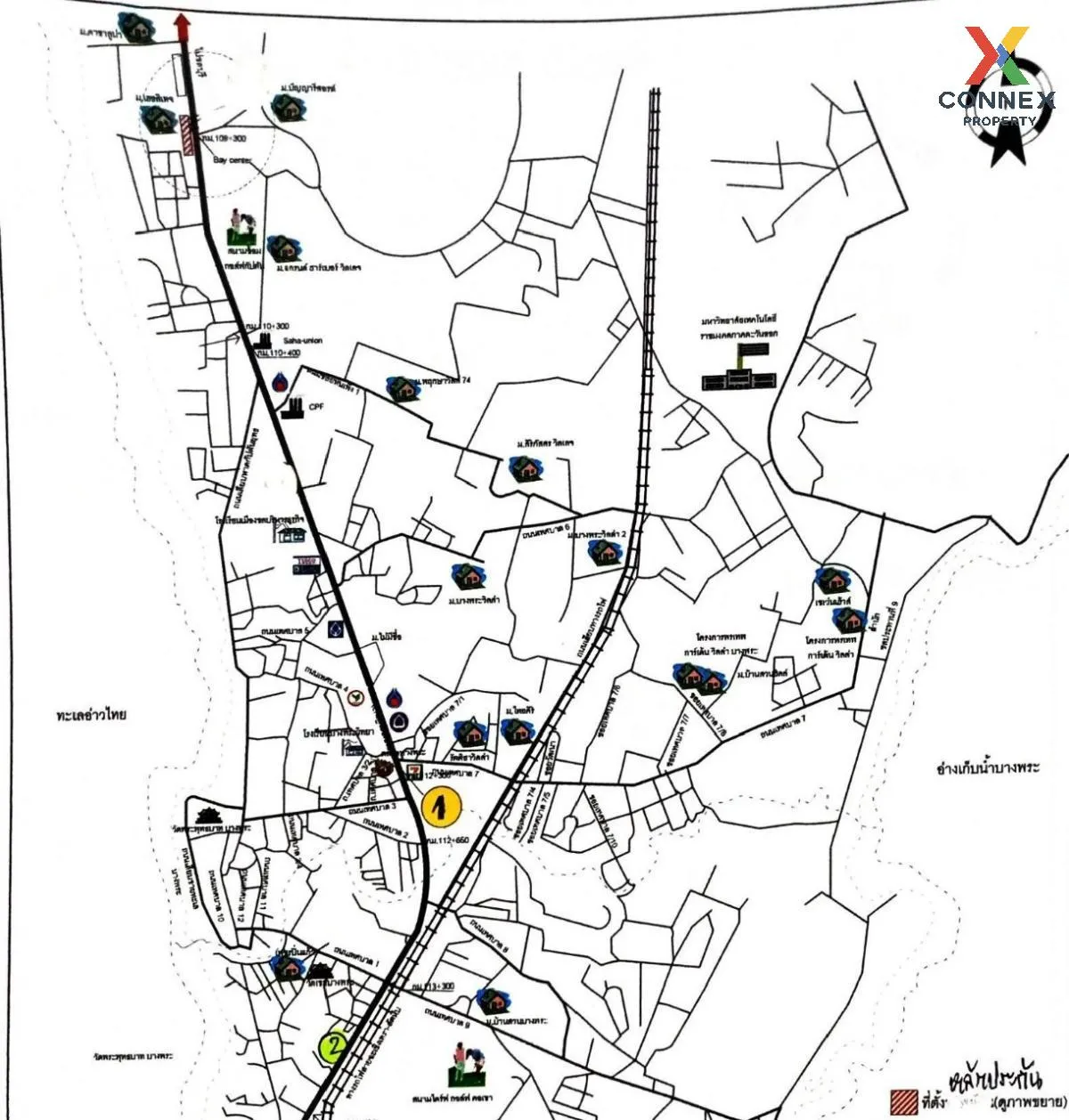ขายอาคารพาณิชย์ 5ชั้น บาย เซ็นเตอร์ บางพระ ศรีราชา ชลบุรี CX-8523