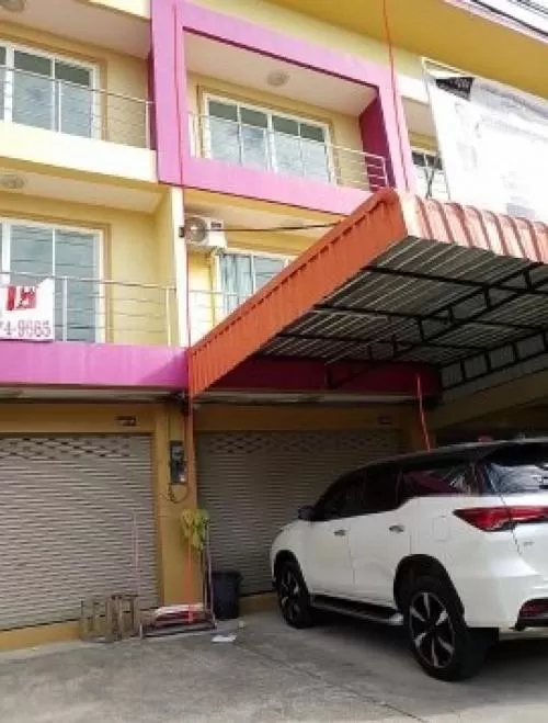 For Sale Commercial building, 3 storey,  Mancharoensiri, Sriracha, Chonburi , Bueng , Si Racha , Chon Buri , CX-85259 For Sale Commercial building, 3 storey,  Mancharoensiri, Sriracha, Chonburi , Bueng , Si Racha , Chon Buri , CX-85259
