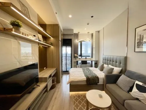 For Rent Condo , Knightsbridge Prime Onnut , high floor , BTS-On Nut , Phra Khanong , Watthana , Bangkok , CX-85918