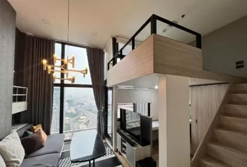 For Rent Condo , Chewathai Residence Asoke , MRT-Phra Ram 9 , Makkasan , Rat Thewi , Bangkok , CX-86526
