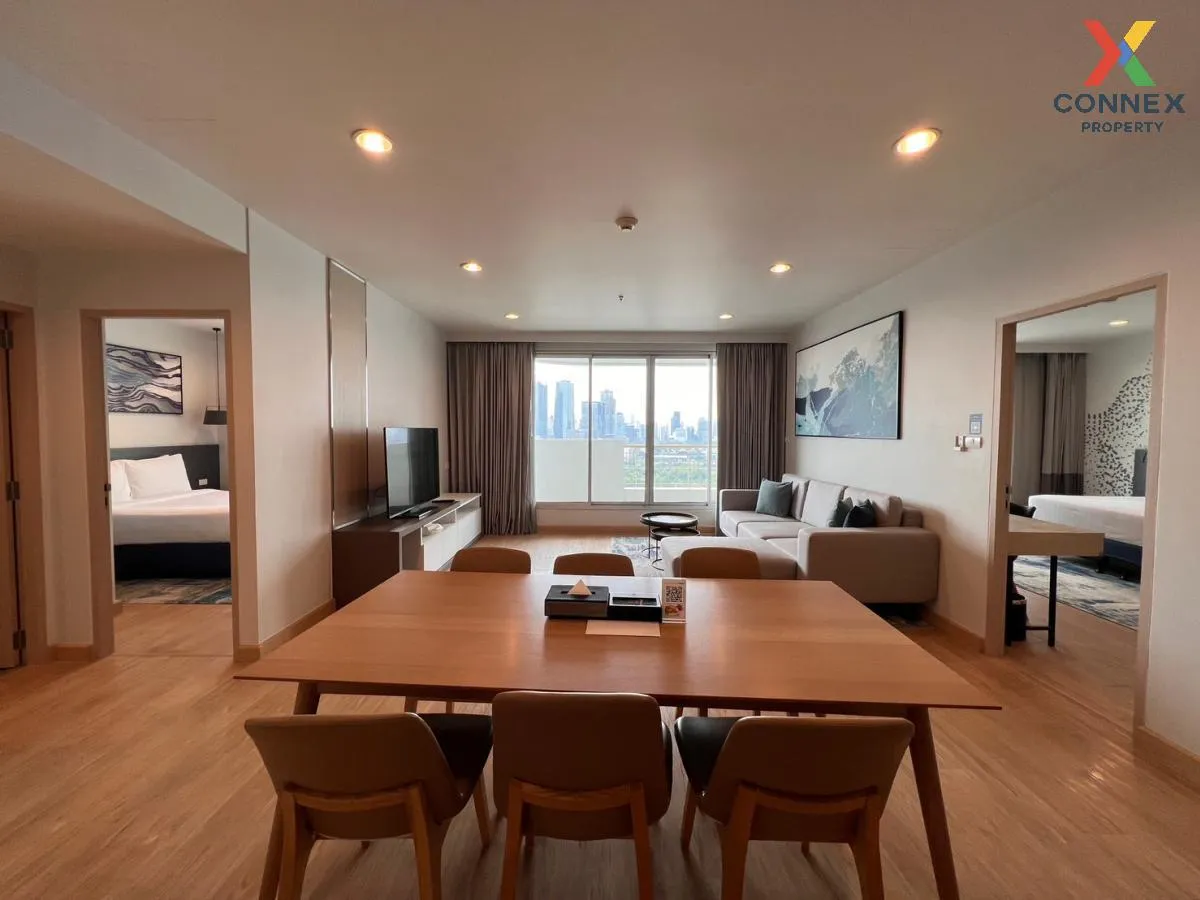 เช่าอพาร์ทเมนท์  ชามา เลควิว อโศก MRT-ศูนย์การประชุมแห่งชาติสิริก 1