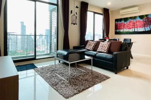 For Sale Condo , Villa Asoke , Duplex , MRT-Phetchaburi , Makkasan , Rat Thewi , Bangkok , CX-89413