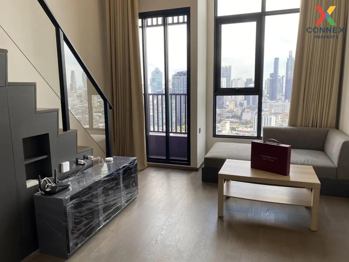 For Rent Condo , Park Origin Chula-Samyan , Duplex , MRT-Sam Yan  1