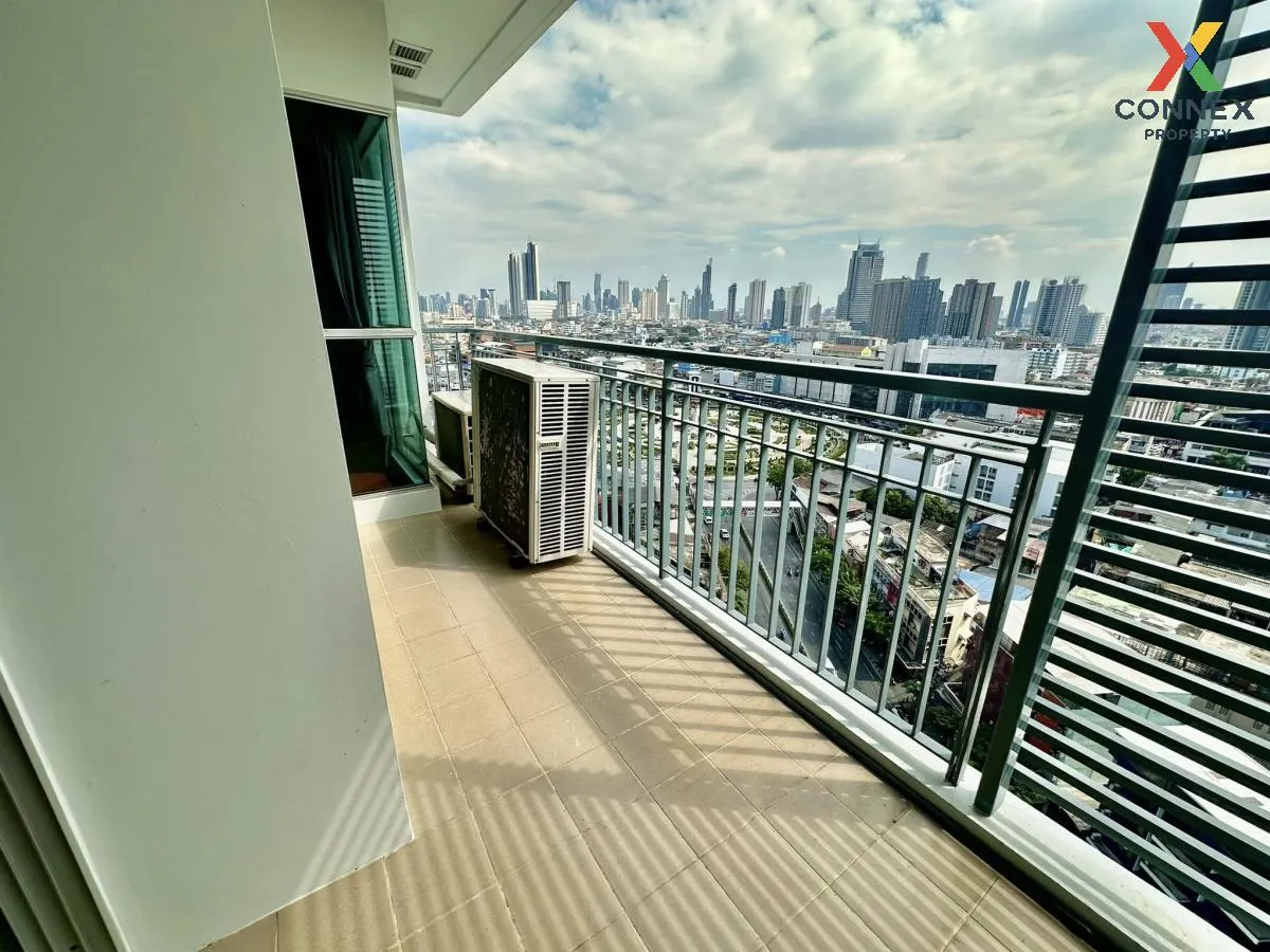 For Rent Condo , The Niche Taksin , nice view , high floor , BTS-