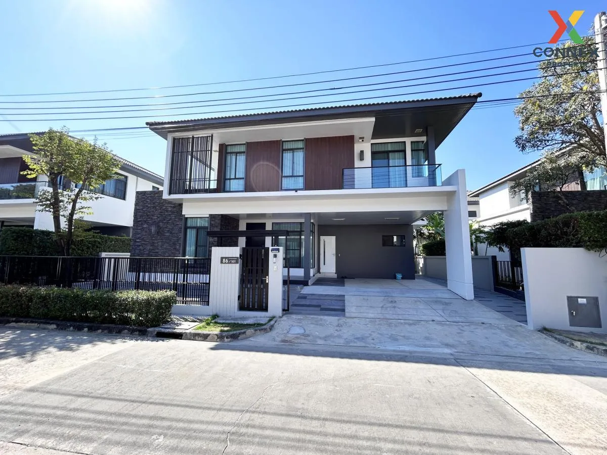 For Rent House , Manthana Onnut – Wongwaen 4 , newly renovated , 