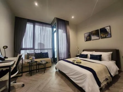 เช่าคอนโด  แชปเตอร์ เจริญนคร-ริเวอร์ไซด์ BTS-กรุงธนบุรี บางลำภูล่าง เขต คลองสาน กรุงเทพ CX-90668