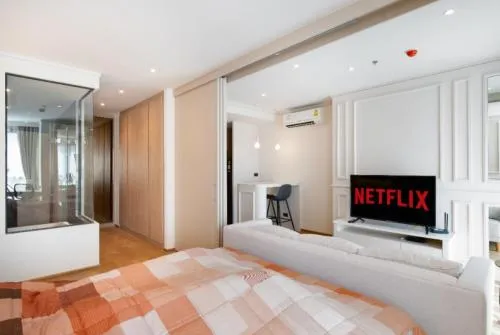 เช่าคอนโด  คิว ชิดลม-เพชรบุรี BTS-ชิดลม มักกะสัน เขต ราชเทวี กรุงเทพ CX-91342