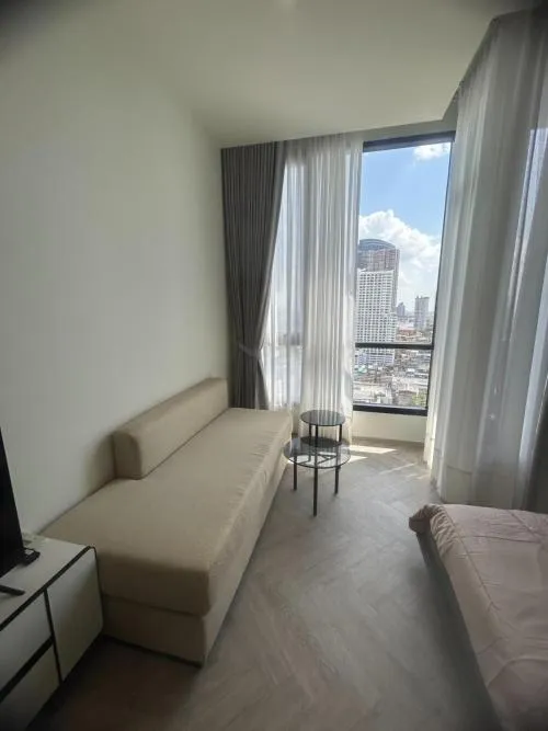 เช่าคอนโด  แชปเตอร์ เจริญนคร-ริเวอร์ไซด์ BTS-กรุงธนบุรี บางลำภูล่าง เขต คลองสาน กรุงเทพ CX-91464