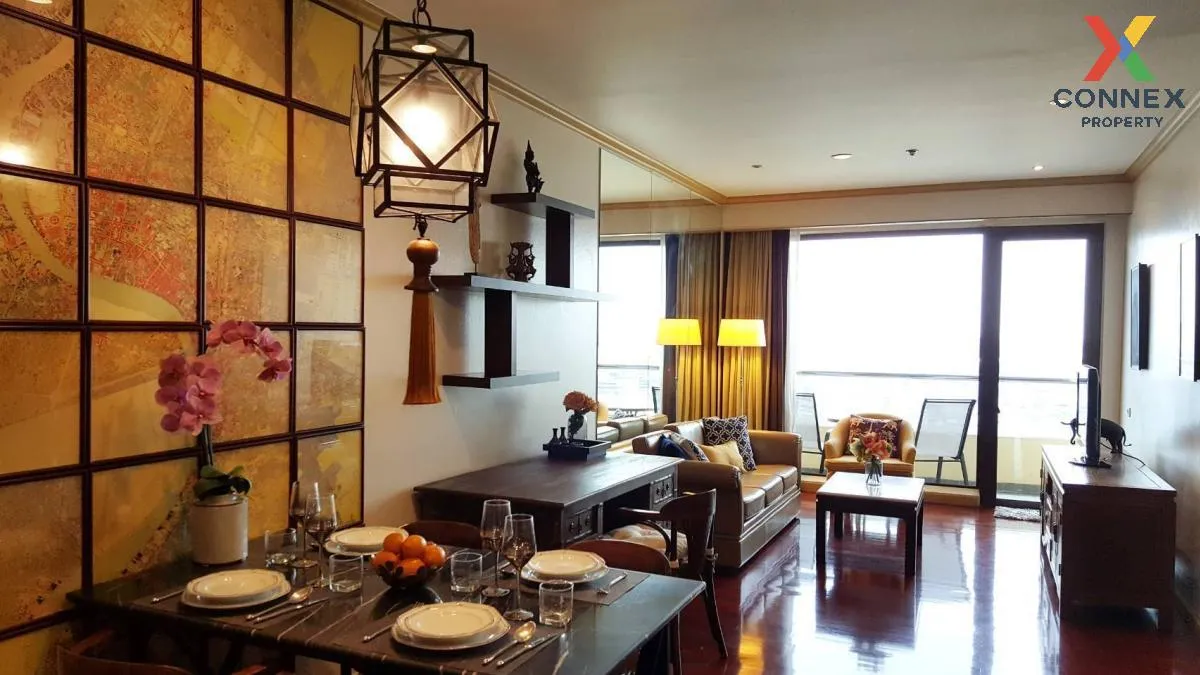 For Rent Condo , Baan Chao Praya , river view , BTS-Khlong San ,  4