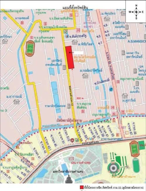 ขายอาคารพาณิชย์  ชิค ดิสทริคท์ ราม 53 วังทองหลาง เขต วังทองหลาง กรุงเทพ CX-92297