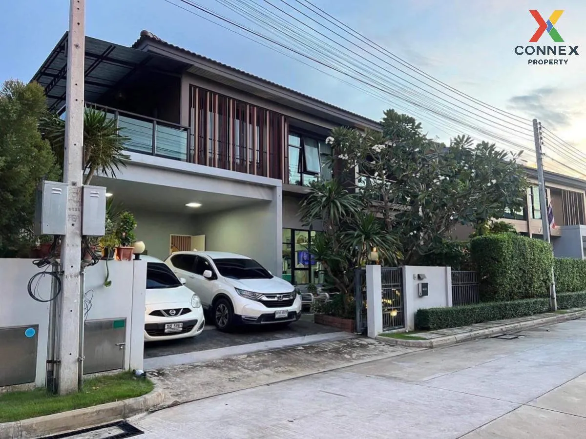 For Sale House , Burasiri Rangsit , wide frontage , Suan Phrik Th 1