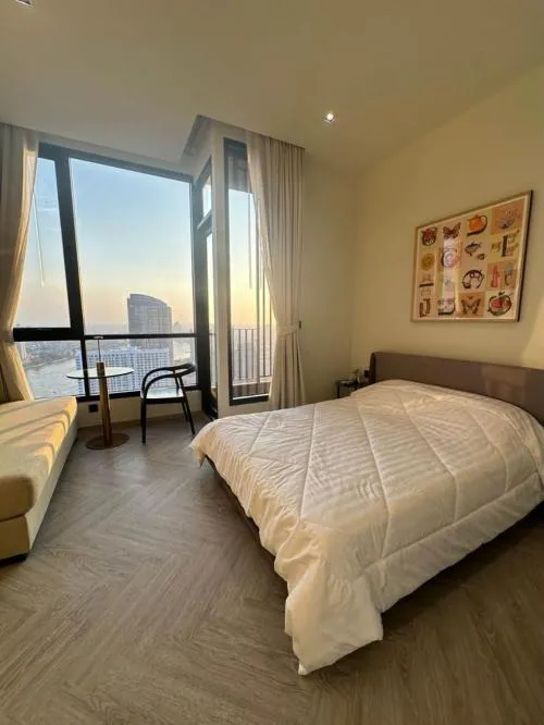 เช่าคอนโด  แชปเตอร์ เจริญนคร-ริเวอร์ไซด์ BTS-กรุงธนบุรี บางลำภูล่าง เขต คลองสาน กรุงเทพ CX-93321