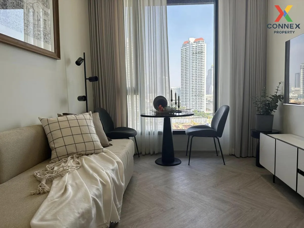 For Rent Condo , Chapter Charoennakhorn-Riverside , BTS-Krung Tho 1