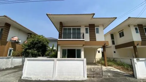 For Sale House ,  Baan Poomsiri Rangsit-Klong 7 , corner unit , Khlong Si , khlong Luang , Pathum Thani , CX-93980