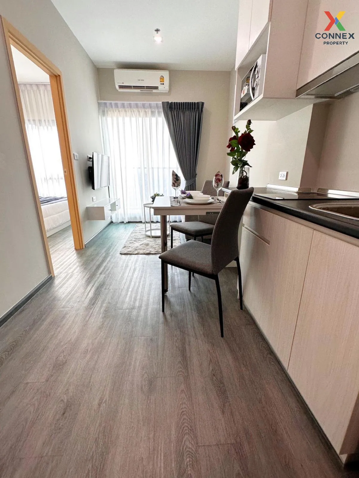 เช่าคอนโด  ริชพาร์ค @ ทริปเปิ้ล สเตชั่น ARL-หัวหมาก สวนหลวง เขต ส 3