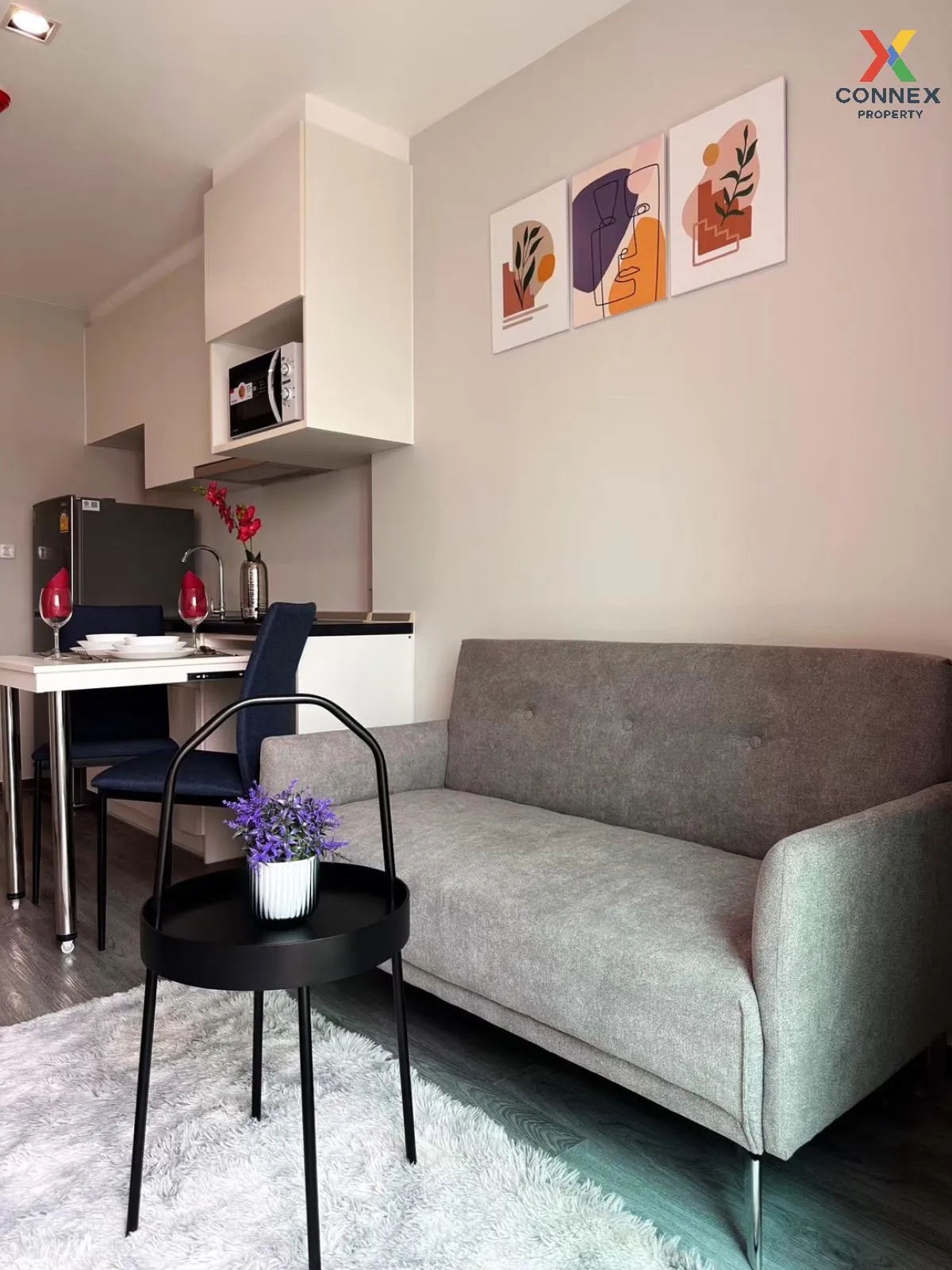 เช่าคอนโด  ริชพาร์ค @ ทริปเปิ้ล สเตชั่น ARL-หัวหมาก สวนหลวง เขต ส 1