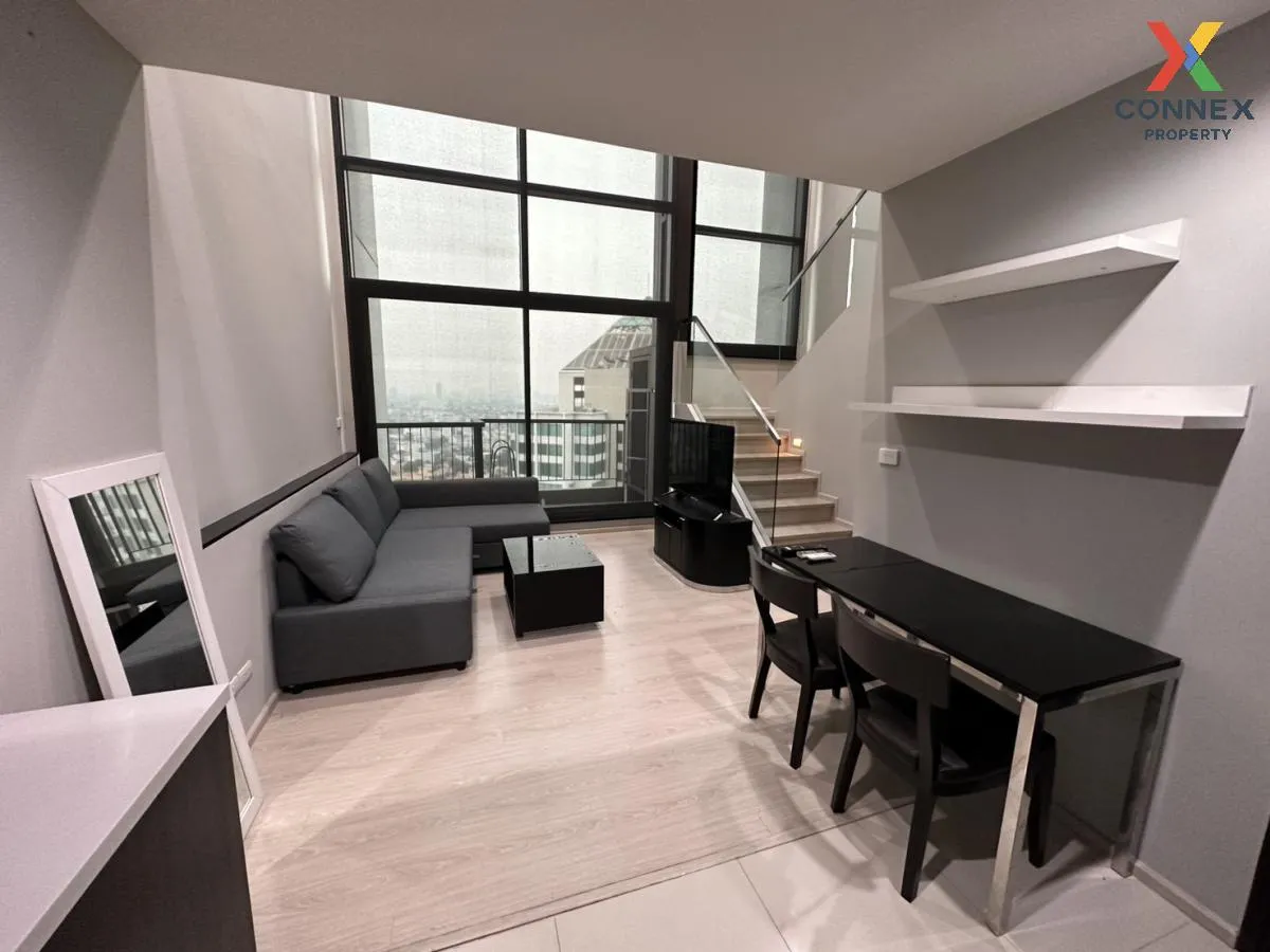 For Rent Condo , RHYTHM Sukhumvit 44/1 , Duplex , BTS-Phra Khanon 1