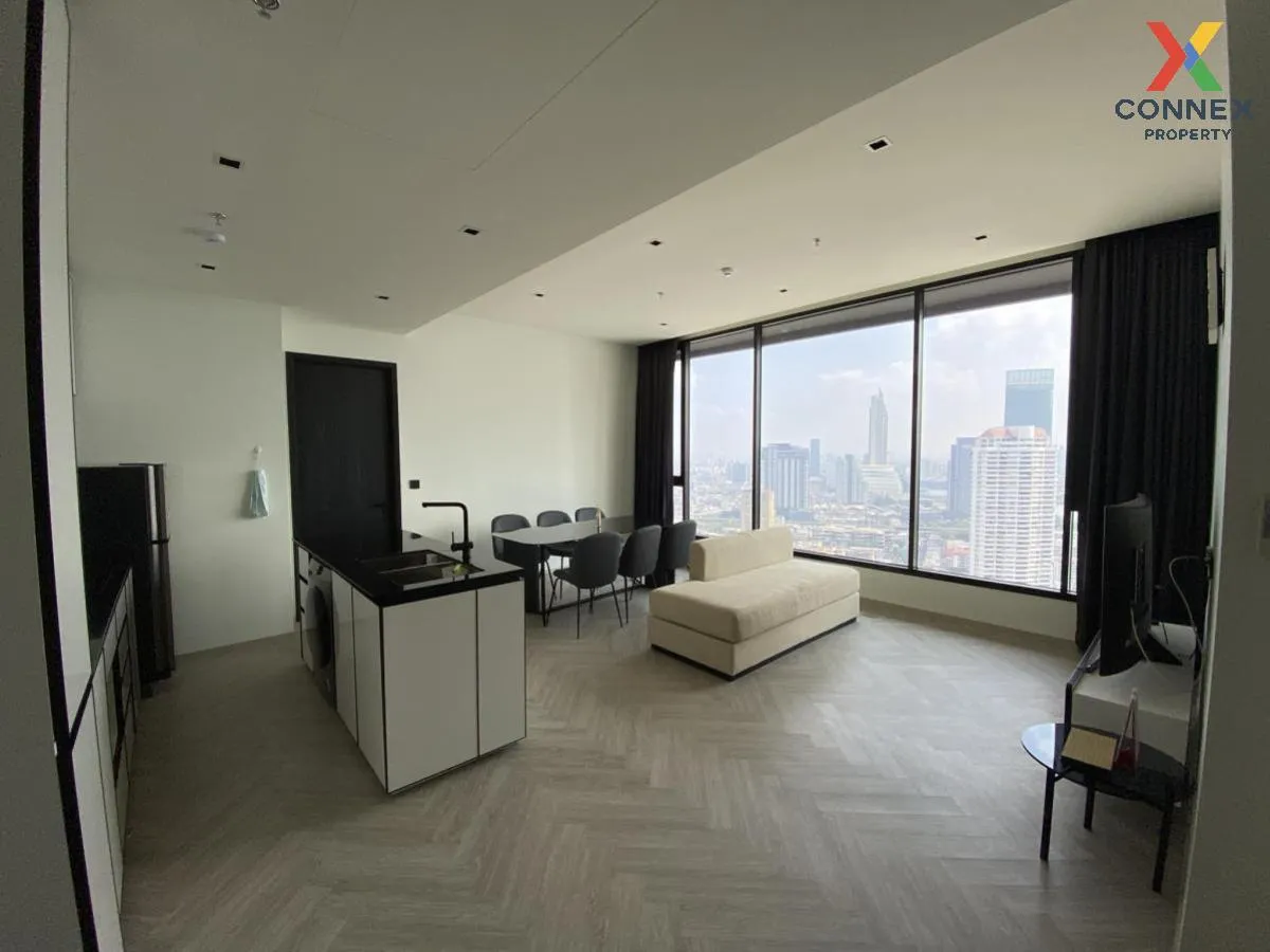 เช่าคอนโด  แชปเตอร์ เจริญนคร-ริเวอร์ไซด์ ชั้นสูง วิวแม่น้ำ BTS-กร 2